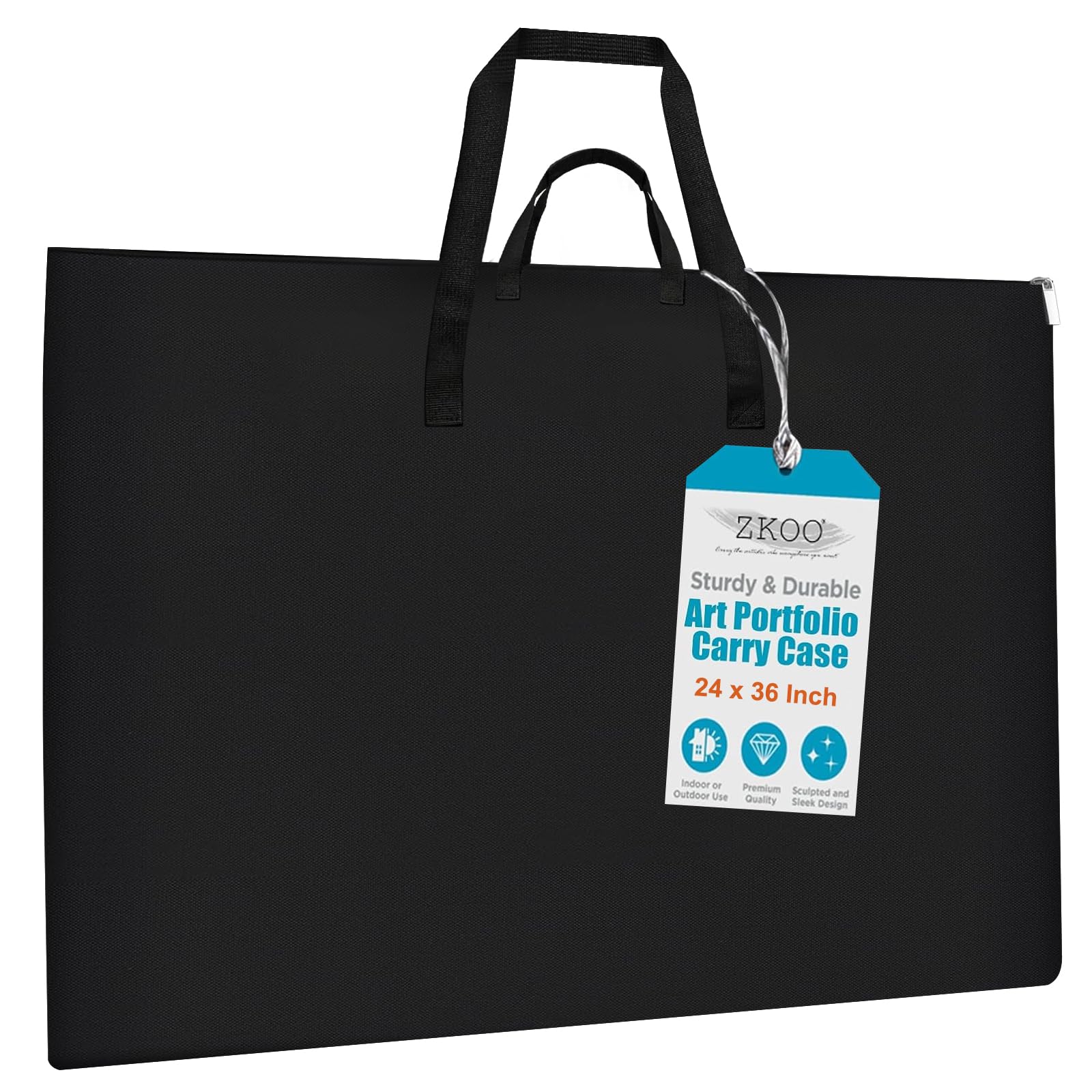 ZKOO 20x26 Inches Art Portfolio Bag, Portfolio Folder for Artwork